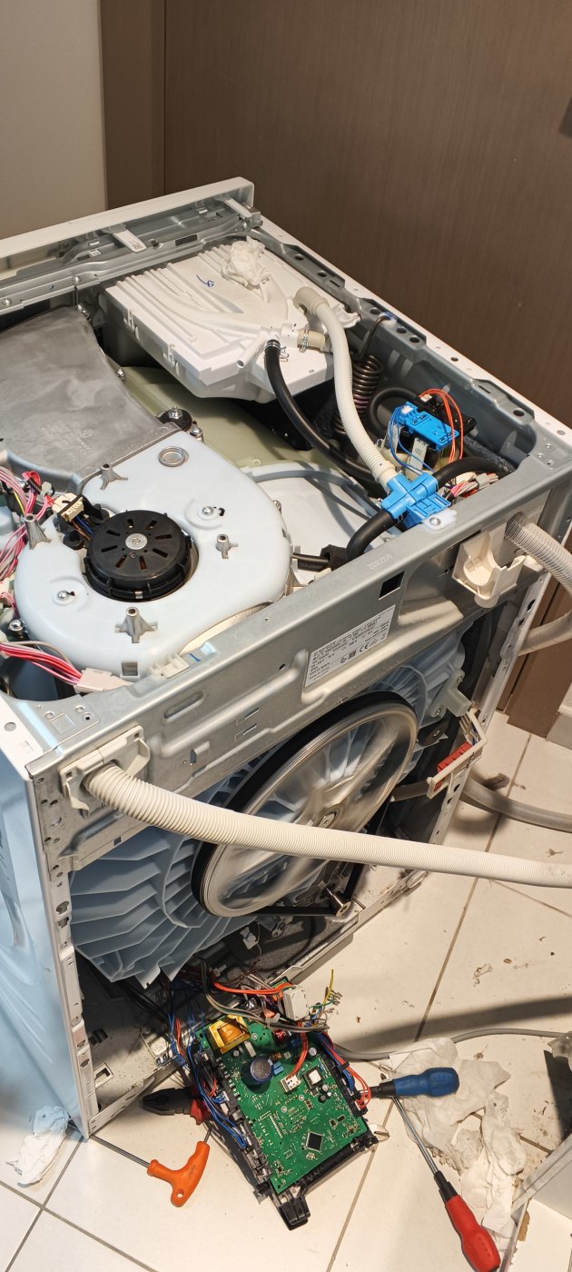 Washing machine control board and motor repair in Dubai